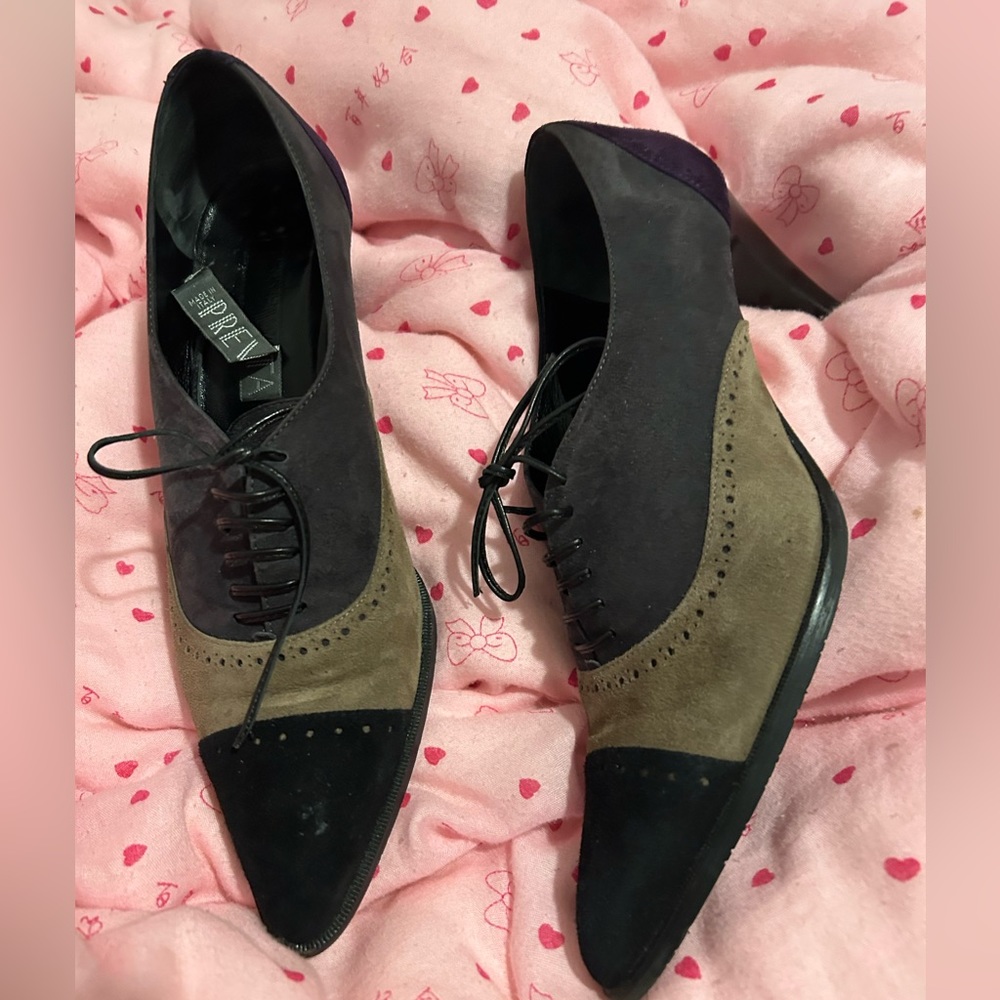 PREVATA LEATHER HEELS